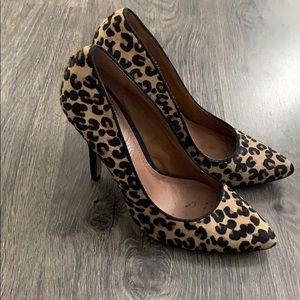 Aldo cheetah heels size 38
